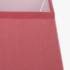 AbatJour Quadrado em Seda Vermelho