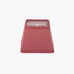 AbatJour Quadrado em Seda Vermelho