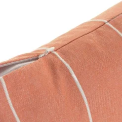 Almofada de Riscas Terracota 50x30