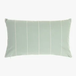 Almofada de Riscas Verde Água 50x30