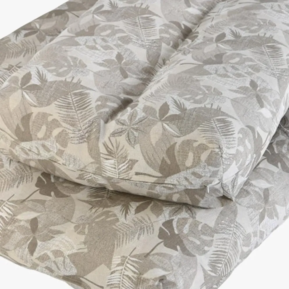 Almofada para Sofá Exterior Folhas