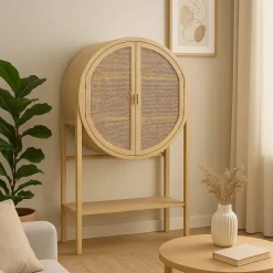 Aparador com Rattan