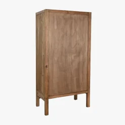 Armário de Madeira com Fechadura Circular Oriental 180 cm
