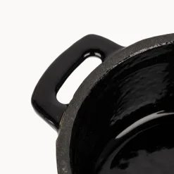 Caçarola Mini de ferro fundido Antracite D10 cm