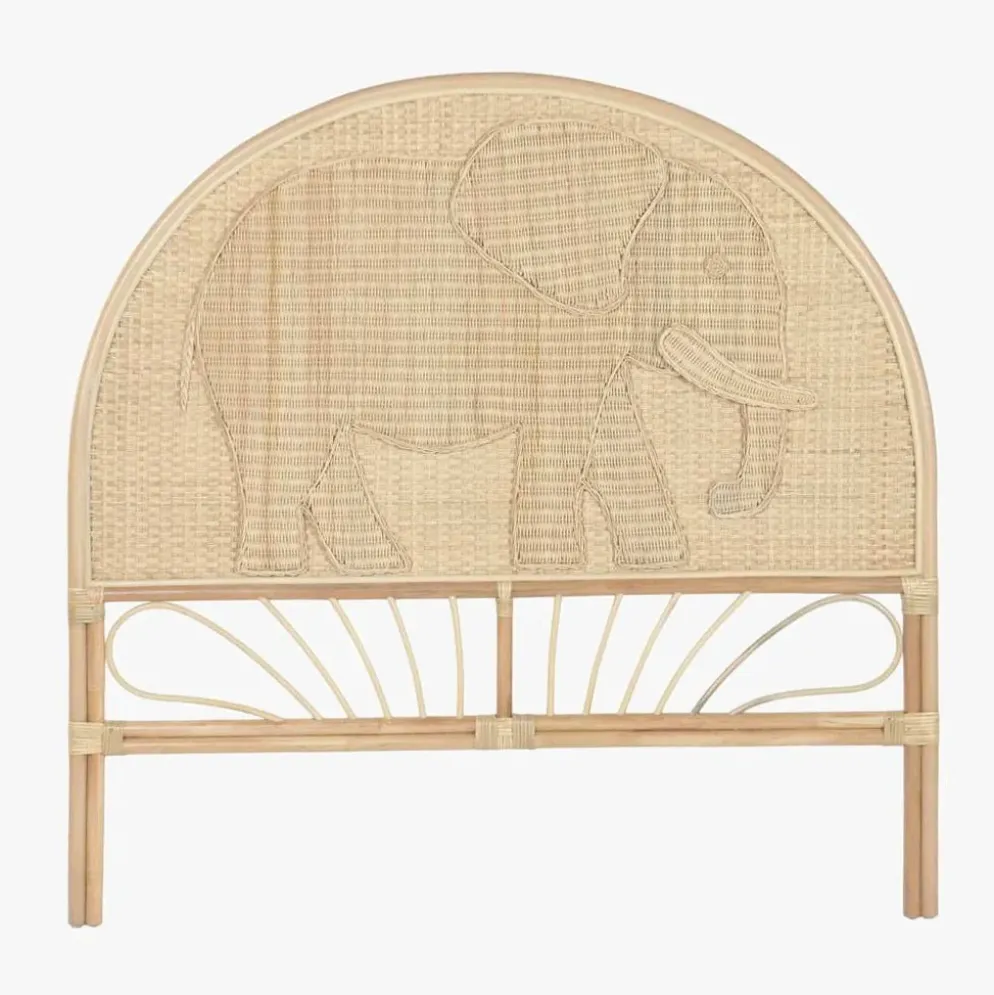 Cabeceira Cama Rattan Elefante 153 cm