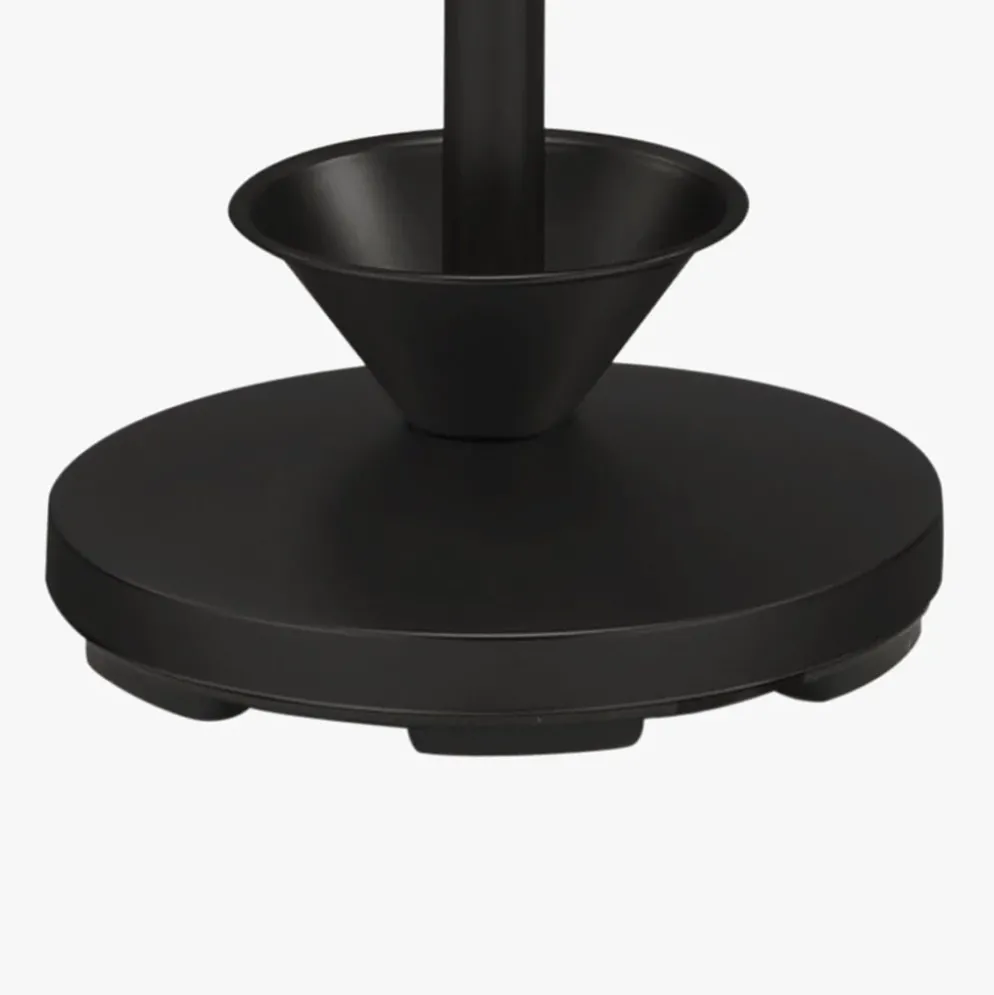 Cabide de Pé com Suporte Preto 185 cm
