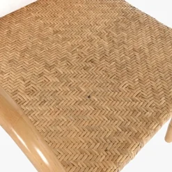 Cadeira de Bambu e Rattan Natural