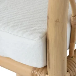 Cadeira de Rattan e Bambu