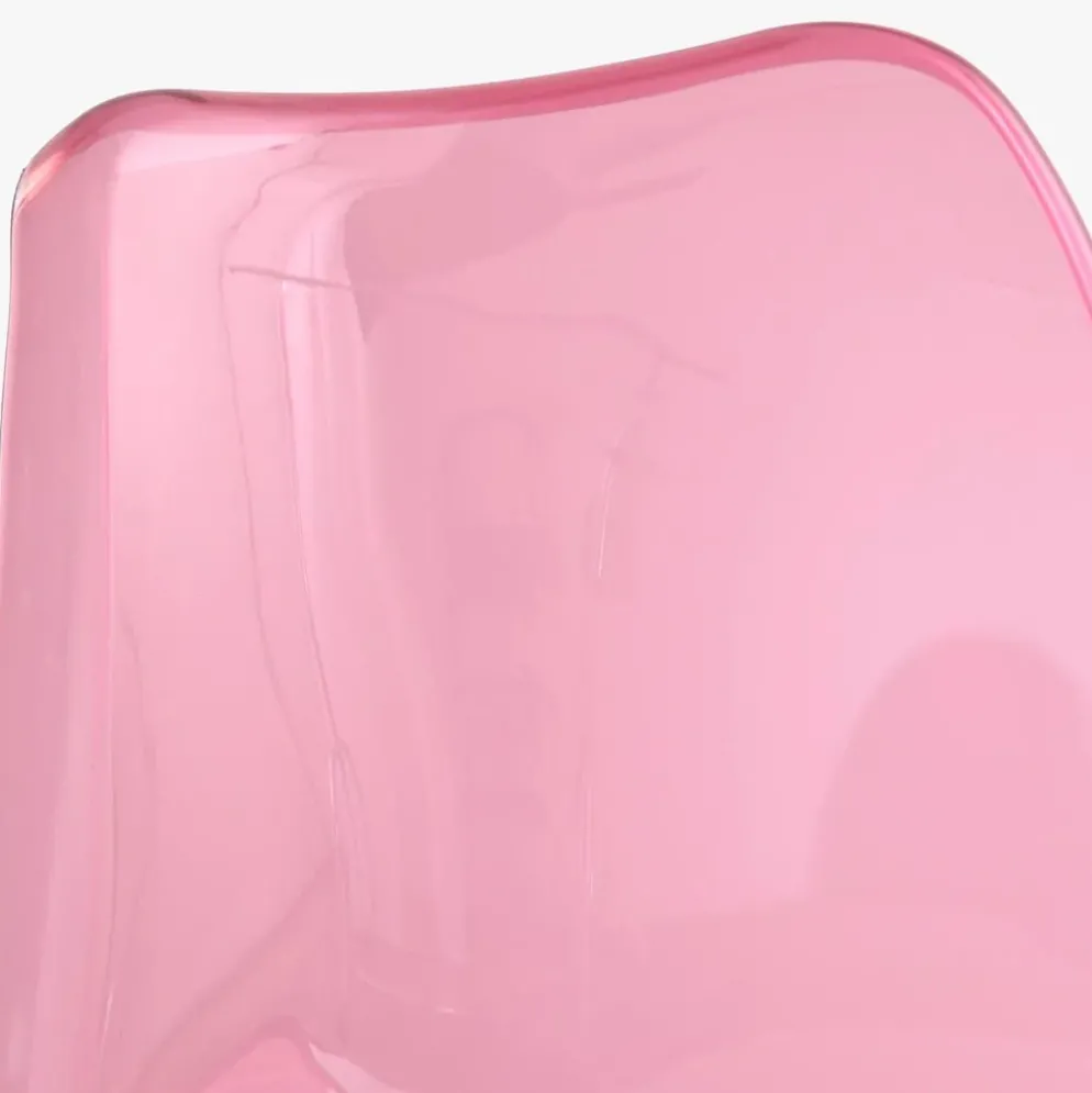 Cadeira Efeito Luminoso Rosa