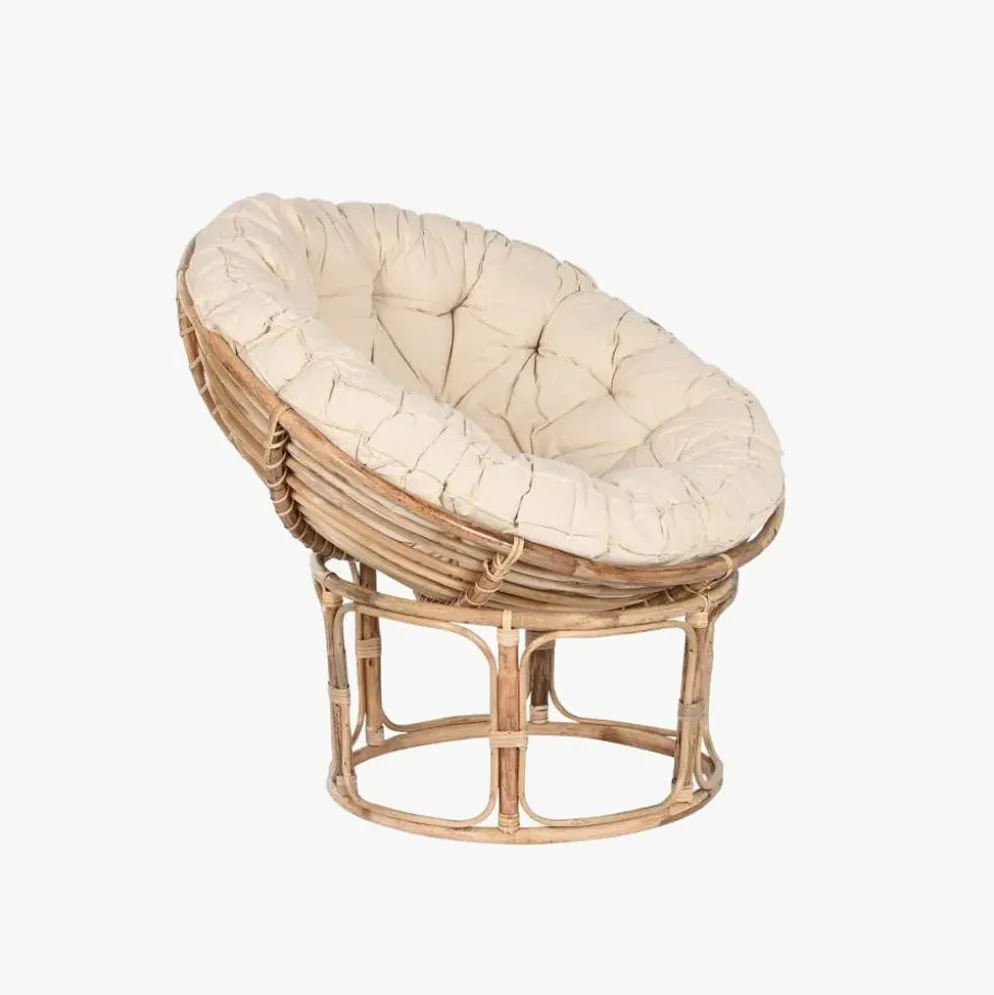 Cadeira Redonda Rotativa com Almofada