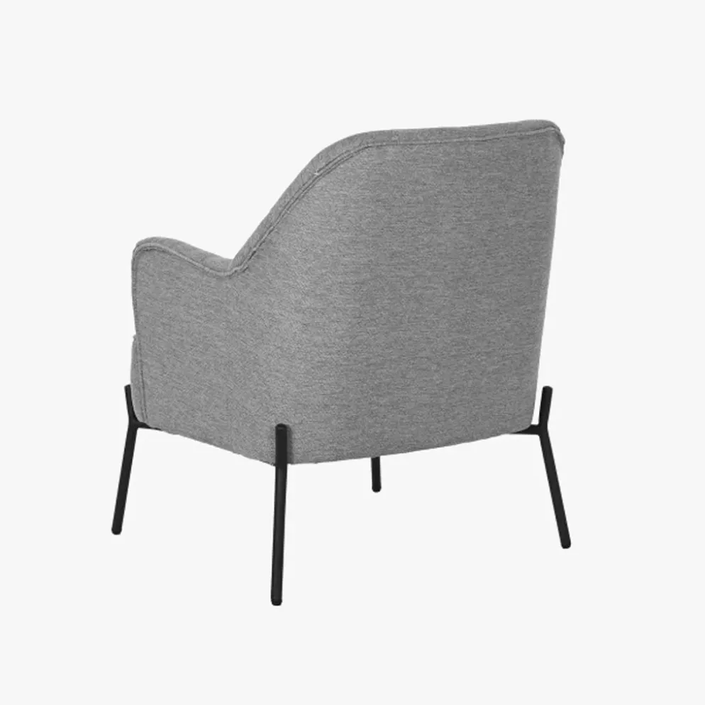 Cadeirão Capitoné Cinza 65x73x79,5
