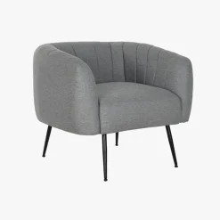Cadeirão Com Braços Cinza 81x75x73