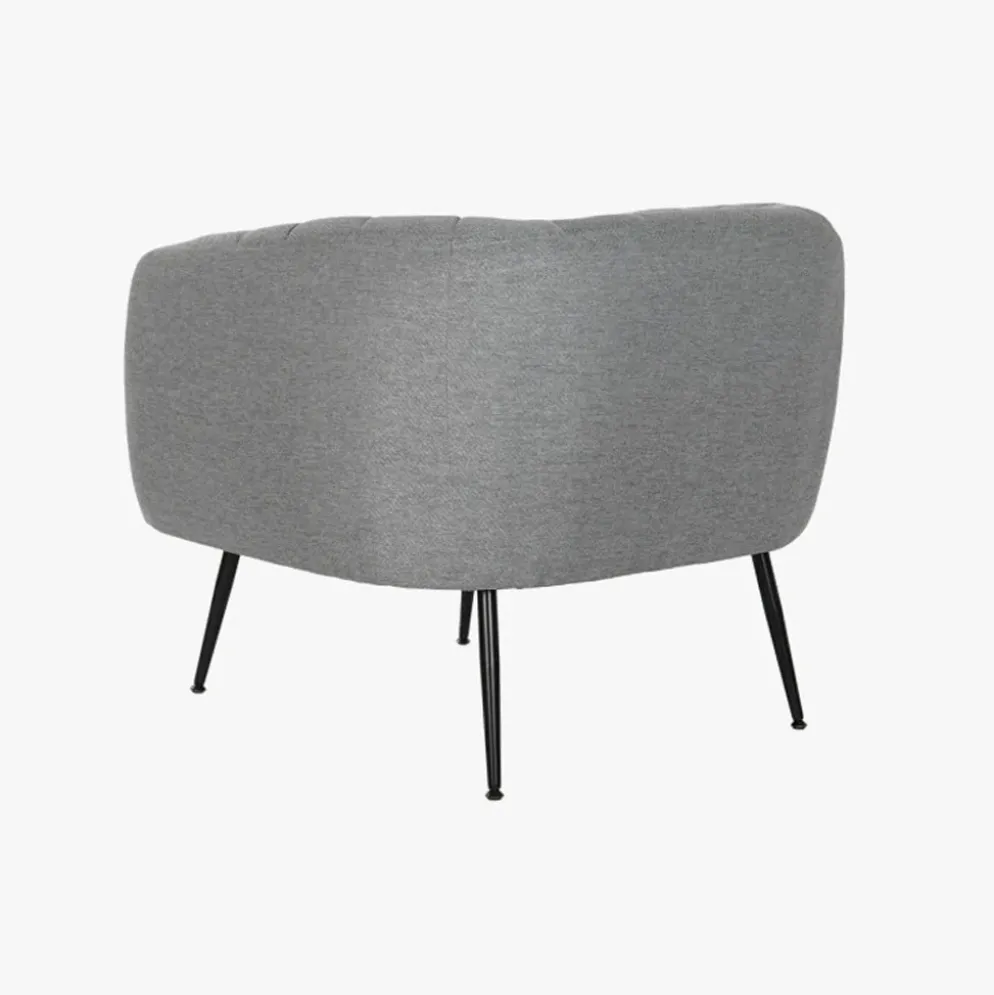 Cadeirão Com Braços Cinza 81x75x73