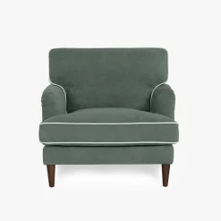 Cadeirão Com Perfis em Bege 93x94x86