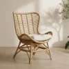 Cadeirão de Rattan Bambu