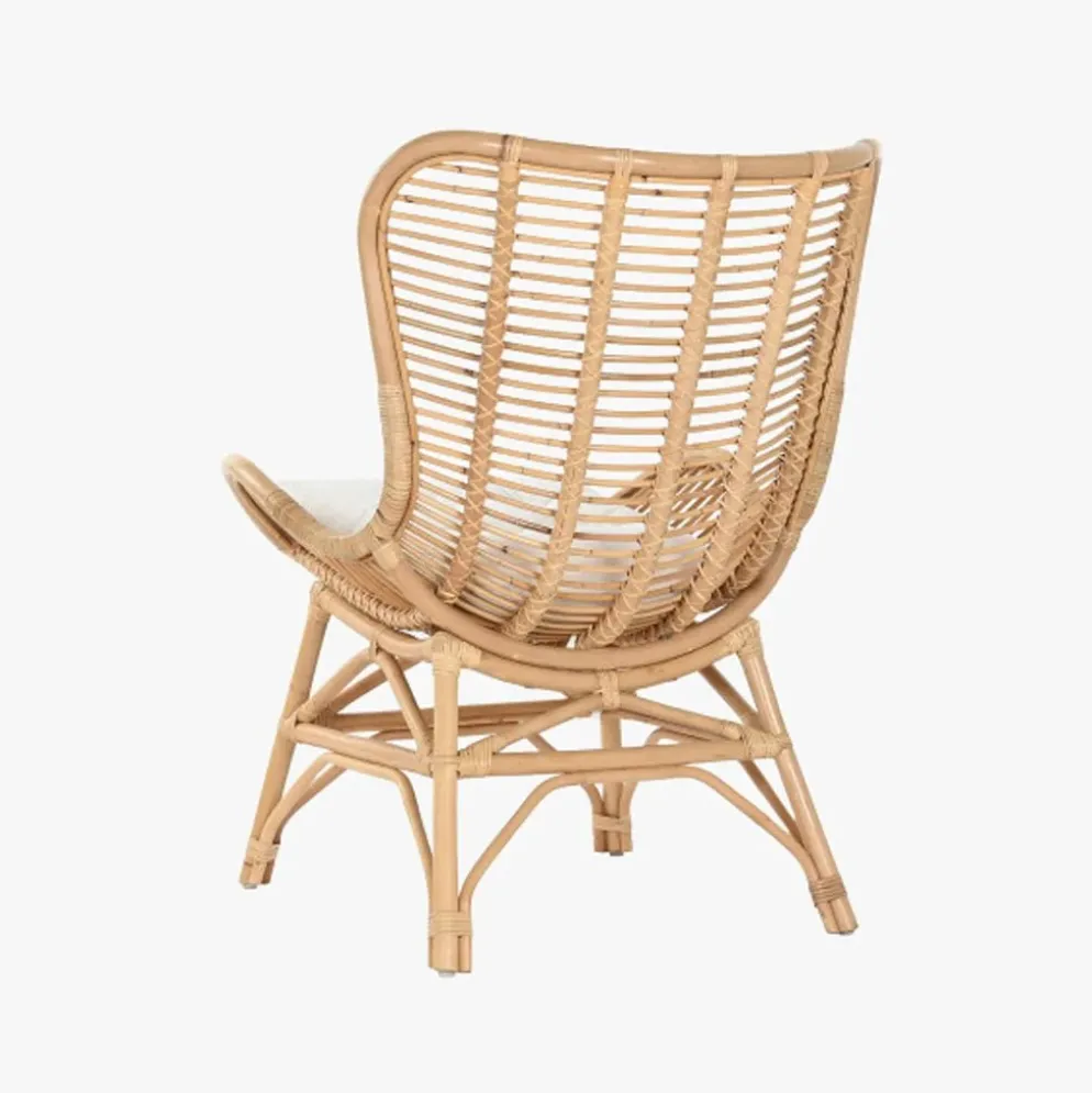 Cadeirão de Rattan Bambu