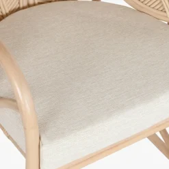 Cadeirão de Rattan Folha
