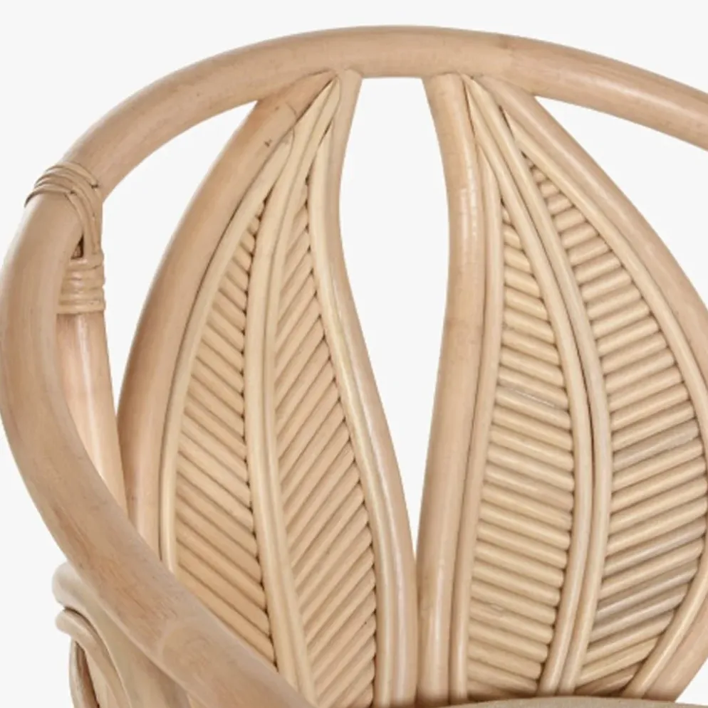 Cadeirão de Rattan Folha