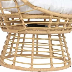 Cadeirão de Rattan Giratório