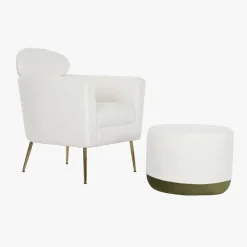 Cadeirão Mad. Com Banco de Apoio 72x78x83