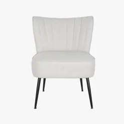Cadeirão Sem Braços Bege 55x64x72,5