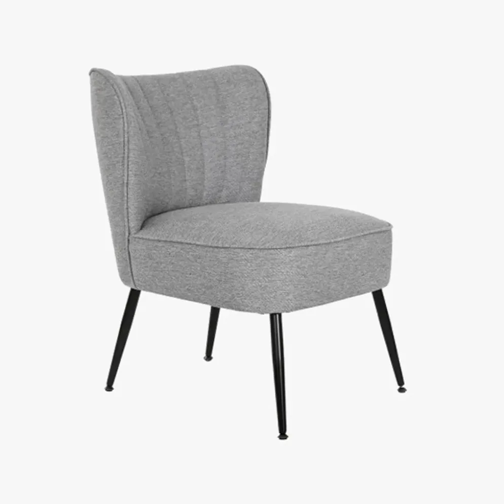 Cadeirão Sem Braços Cinza 55x64x72,5