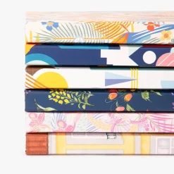 Caderno Capa Dura Pontilhado Folhagem A5