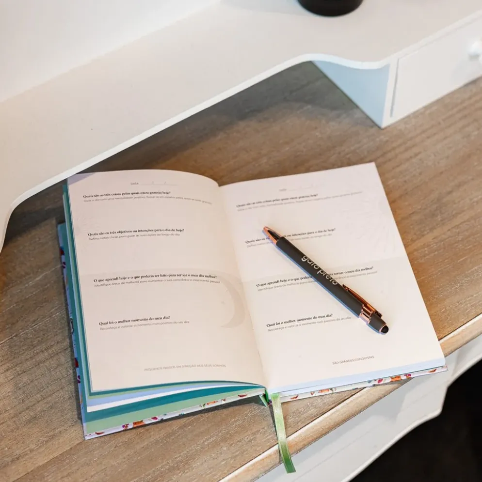 Caderno Journal com Gato Capa Dura A5