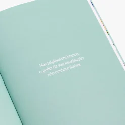 Caderno Journal Verde Capa Dura A5