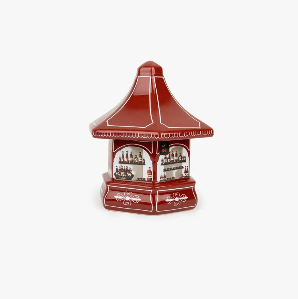 Caixa Decorativa Vermelha Quiosque de Ginjinha