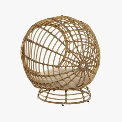 Cama de Animal Rattan Circular