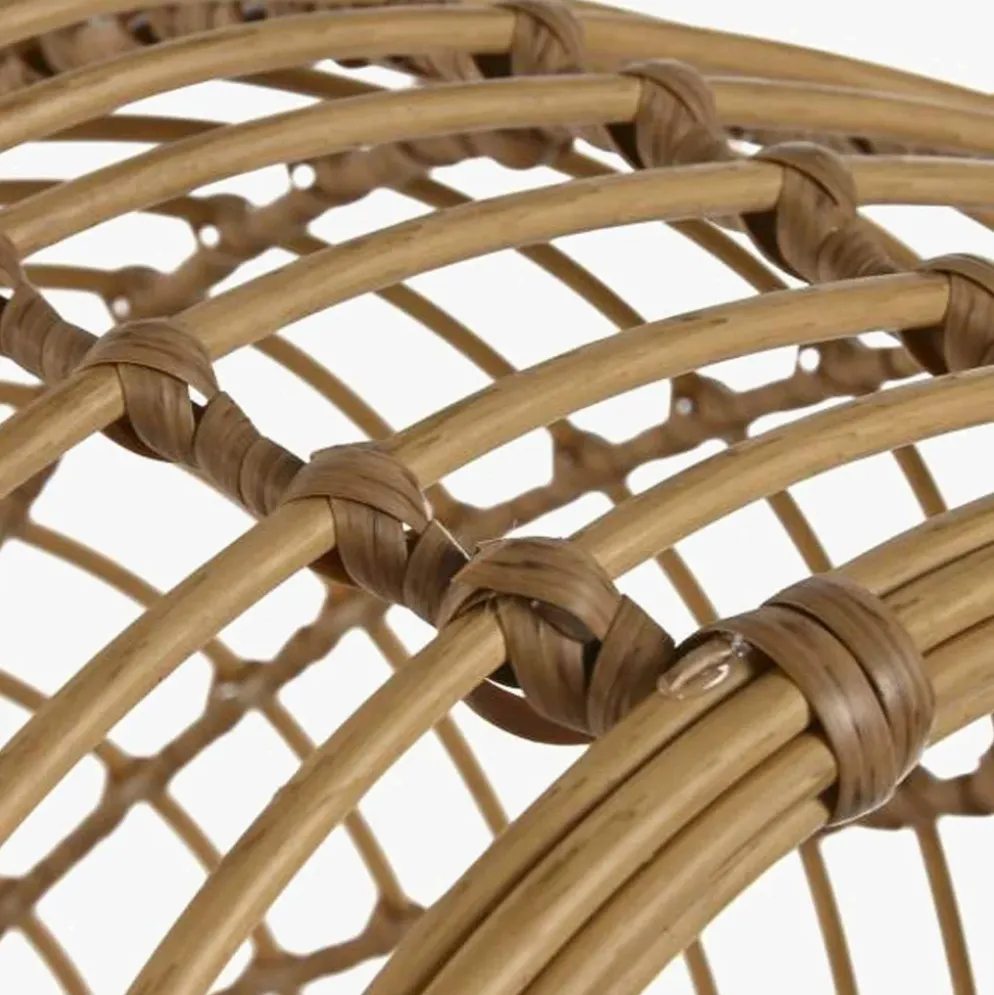 Cama de Animal Rattan Circular