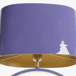 Candeeiro de Mesa Círculo Roxo