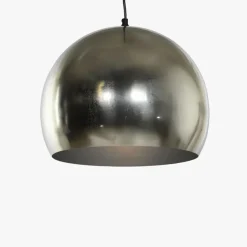 Candeeiro de Teto Bola Prateado