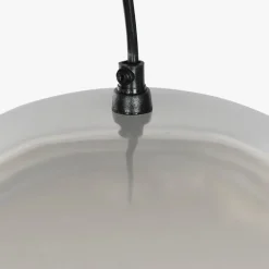 Candeeiro de Teto Bola Prateado