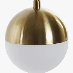 Candeeiro de Teto Esferas Dourado