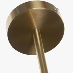 Candeeiro de Teto Esferas Dourado