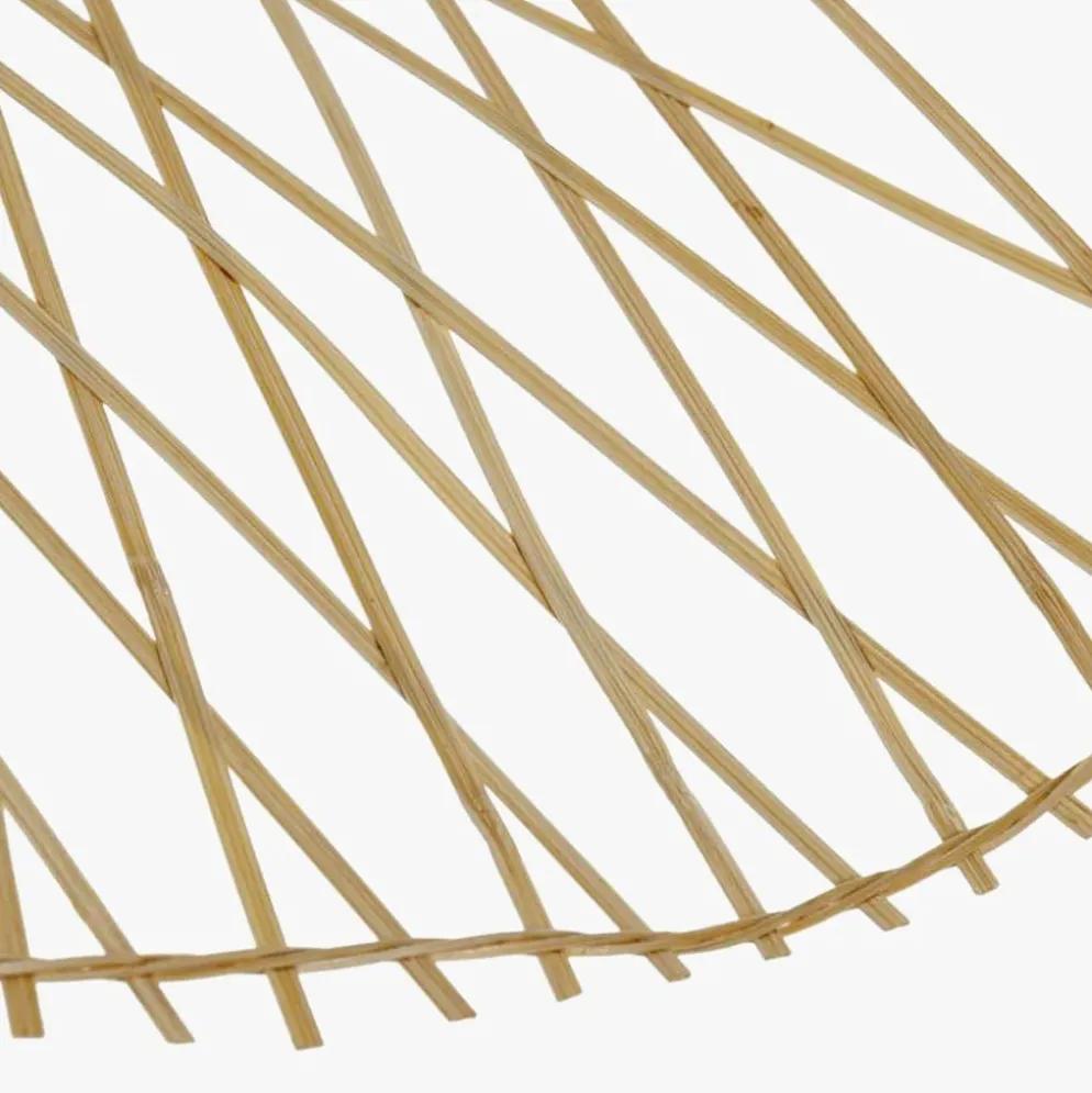 Candeeiro de Teto Orgânico Bambu