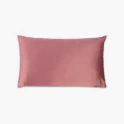Capa de Almofada de Veludo Rosa Velho