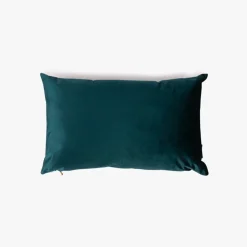 Capa de Almofada de Veludo Verde Escuro