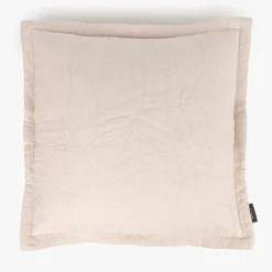 Capa de Almofada Folhas Bege 60x60