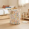 Cesto de roupa estampado estrelas