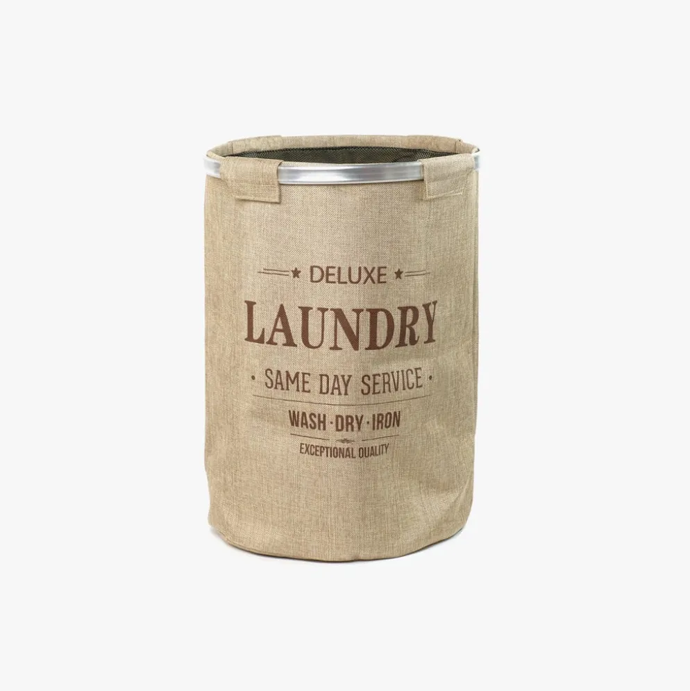 Cesto Roupa Deluxe Azul
