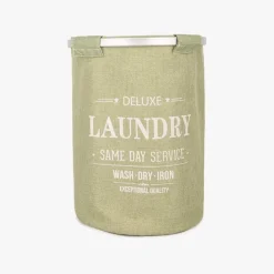 Cesto Roupa Deluxe Verde