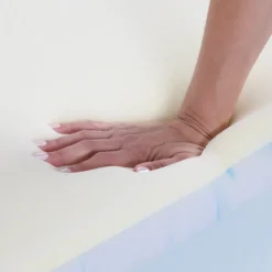 Colchão de Molas Ensacadas com Espuma Viscoelástica + Espuma de Alta Resiliência - Hybrid Max