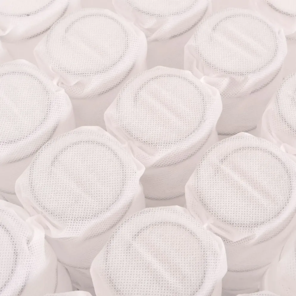 Colchão de Molas Ensacadas de 3 zonas com Espuma Viscoelástica + Mini Molas Ensacadas e Espuma Perfurada - Hybrid Sense
