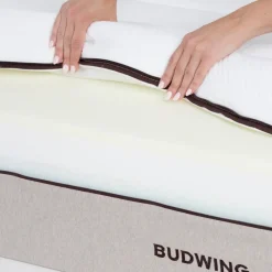 Colchão de Molas Ensacadas de 3 zonas com Espuma Viscoelástica + Mini Molas Ensacadas e Espuma Perfurada - Hybrid Sense