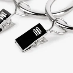 Conjunto Argolas para Varão Prateado