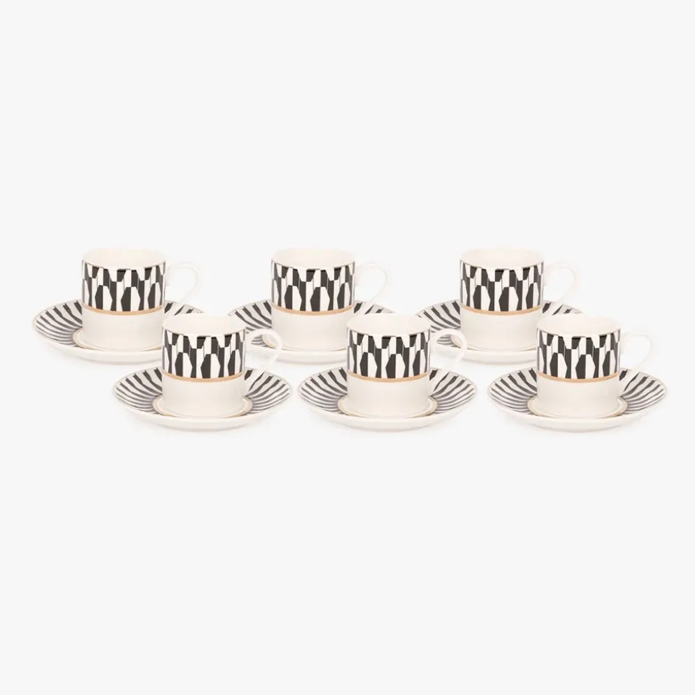 Conjunto de 6 Chávenas de Café