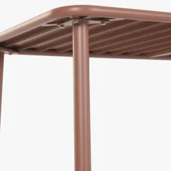 Conjunto de Mesa com 4 cadeiras Vermelho
